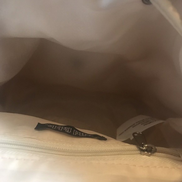 Wild Fable Mini Cream Backpack with Silver Hardware and Wooden Button Cl… - Picture 7 of 9